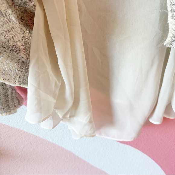 Lucky Brand Chevron Metallic Sweater 3X - Picture 5 of 10